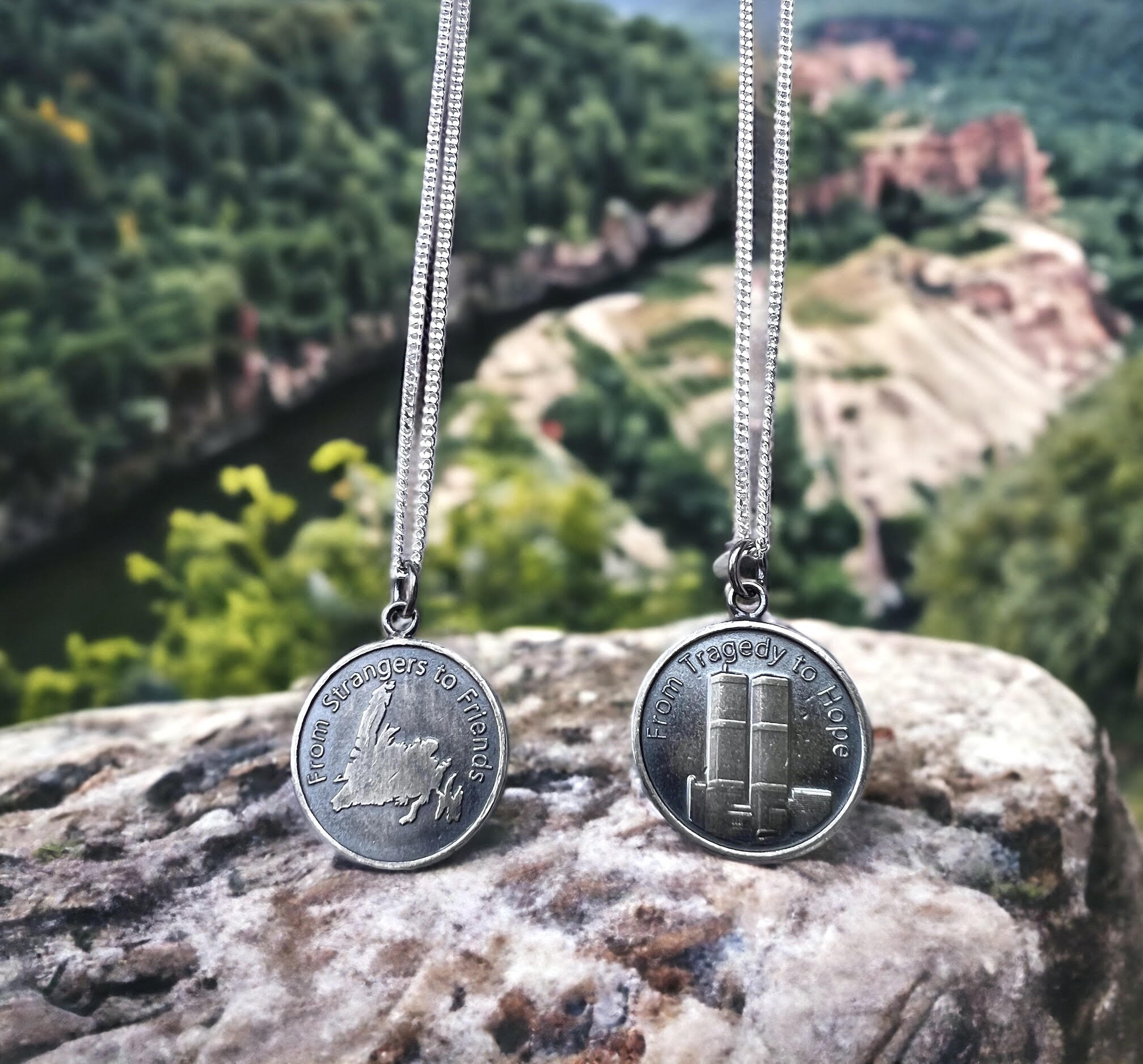 "COME FROM AWAY" COMMEMORATIVE NECKLACE - Elizabeth Burry Design