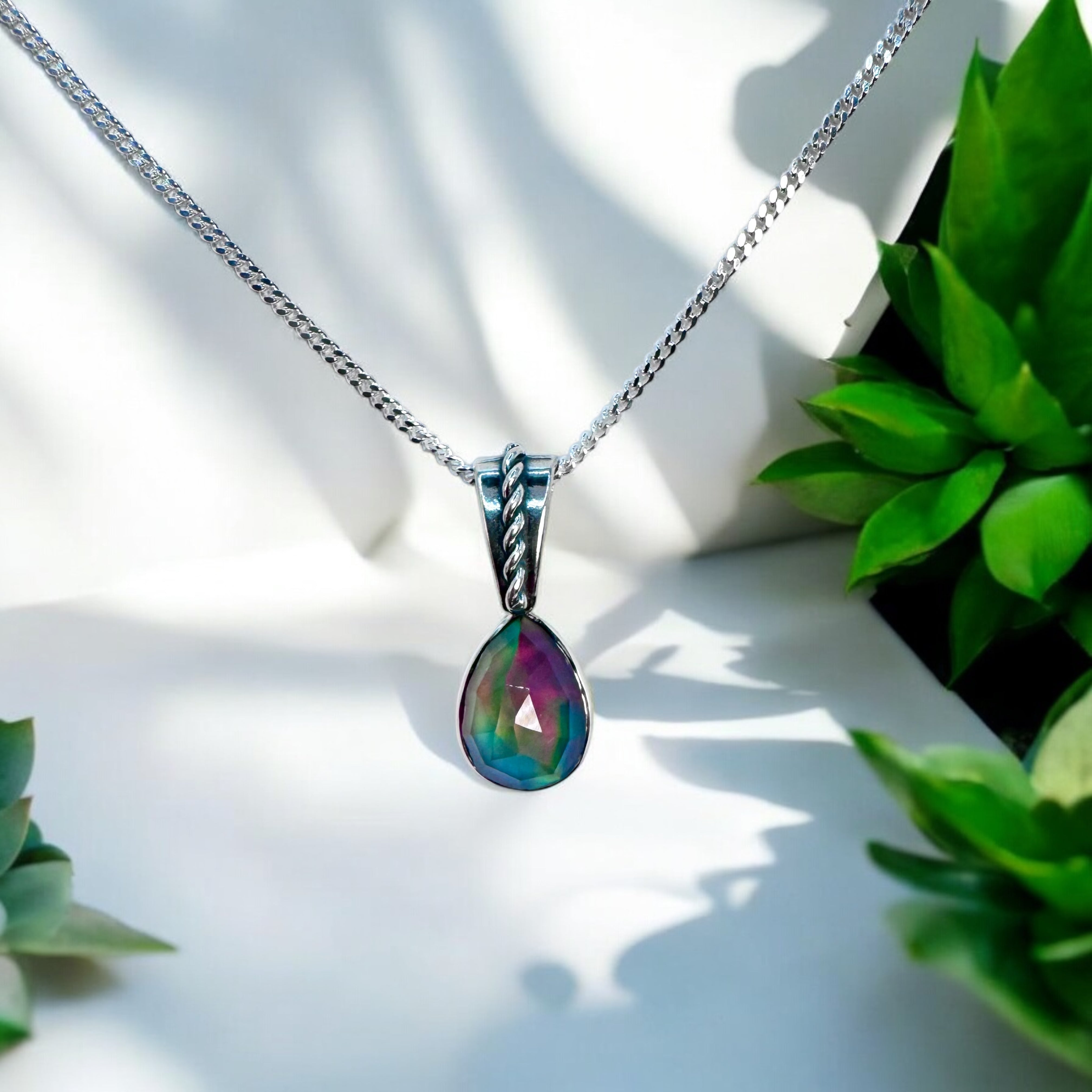 AURA "OPAL QUARTZ" NECKLACE - Elizabeth Burry Design