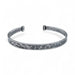 CASEY OXIDIZED SILVER BANGLE - Elizabeth Burry Design