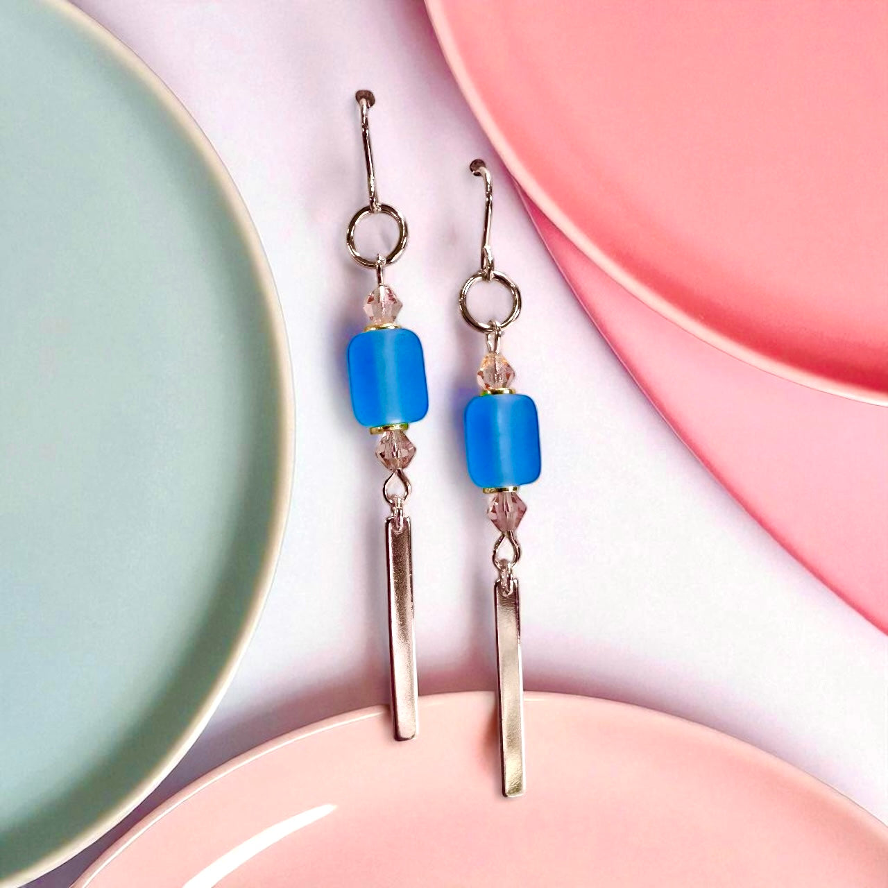 JELLY BLING ROW EARRINGS
