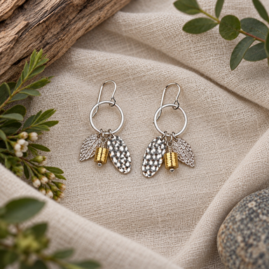 FIONA EARRINGS - Elizabeth Burry Design