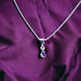 BIRTHSTONE SOLITAIRE NECKLACE - Elizabeth Burry Design