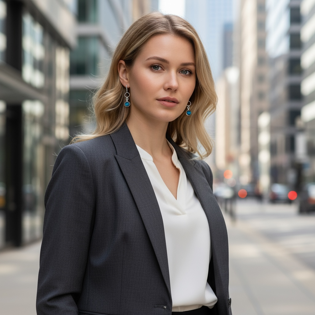 RHYANE EARRINGS - Elizabeth Burry Design