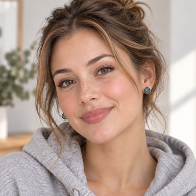 MINDY STUD EARRINGS - Elizabeth Burry Design